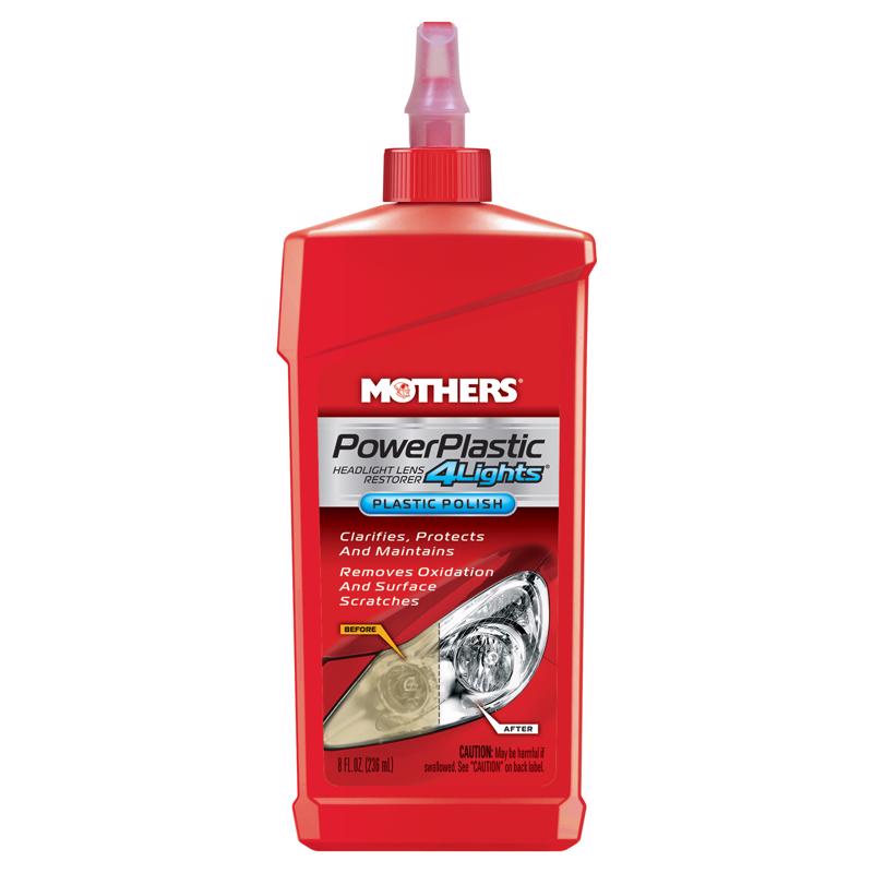 MOTHERS - Mothers PowerPlastic 4Lights Auto Polish 8 oz