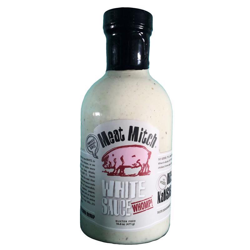MEAT MITCH - Meat Mitch White Sauce WHOMP BBQ Sauce 16.6 oz