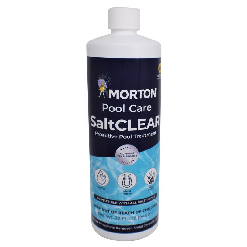 MORTON POOL CARE - Morton Pool Care SaltCLEAR Liquid Clarifier 32 oz