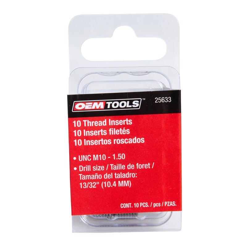 OEMTOOLS - OEMTOOLS Stainless Steel Non Locking Helical Thread Insert M10-1.5