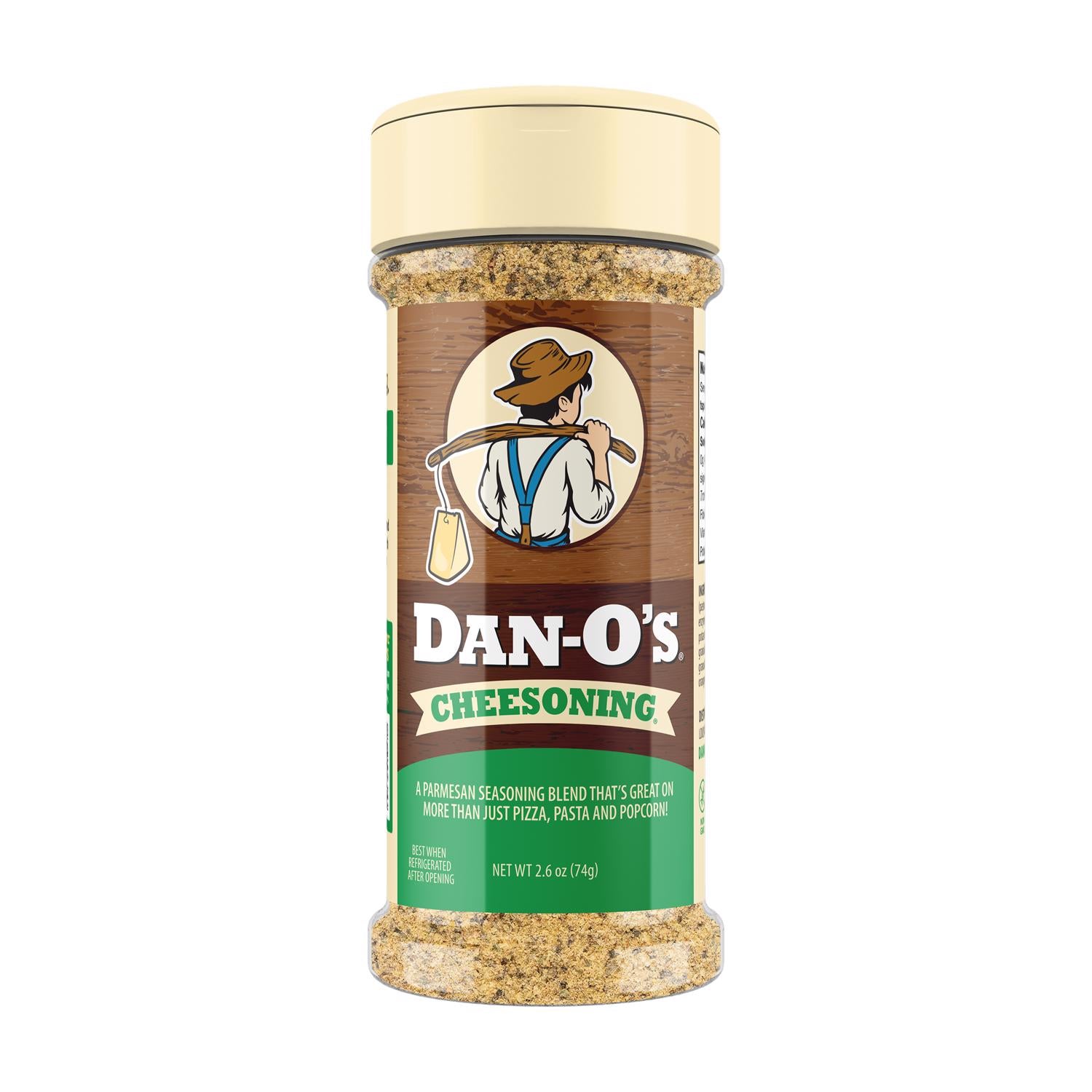Dan-O's Cheesoning Seasoning 2.6 oz - Case of 8