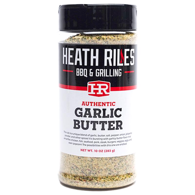 HEATH RILES BBQ - Heath Riles BBQ Garlic Butter BBQ Rub 10 oz