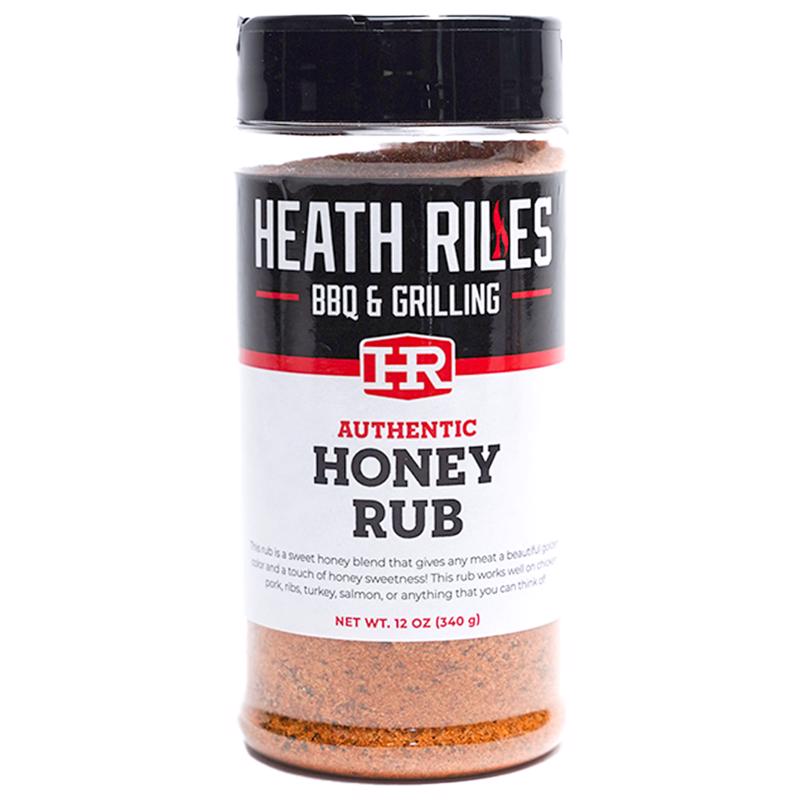HEATH RILES BBQ - Heath Riles BBQ Honey BBQ Rub 12 oz