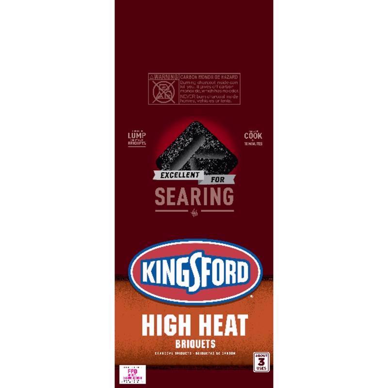 KINGSFORD - Kingsford High Heat All Natural Original Charcoal Briquettes 12 lb