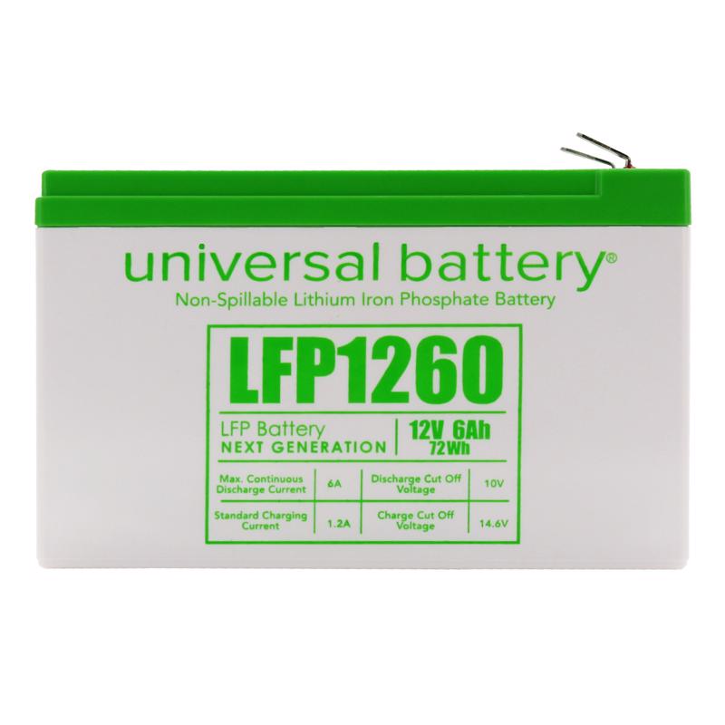 UNIVERSAL POWER GROUP - Universal Power Group 12 V Universal Battery - Case of 2