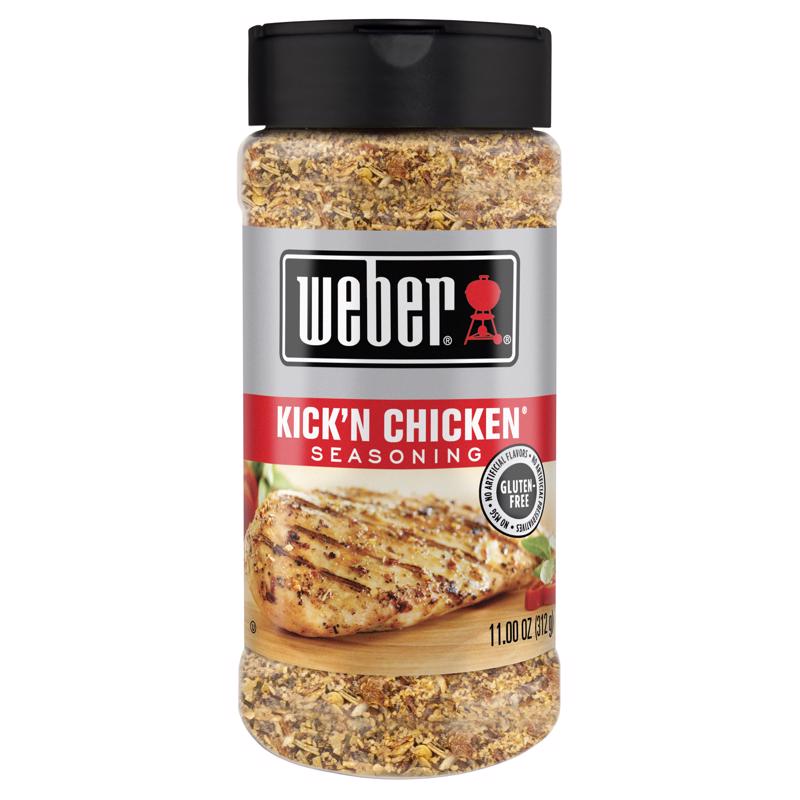 WEBER - Weber Kick'N Chicken Seasoning 11 oz