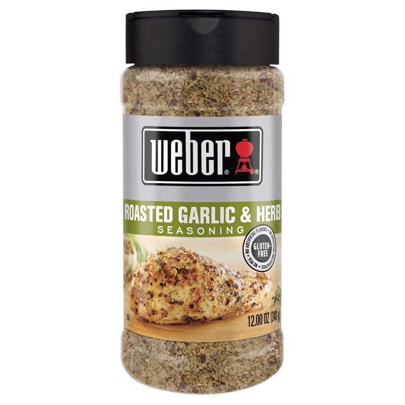 WEBER - Weber Roasted Garlic & Herb Seasoning 12 oz