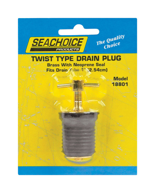 SEACHOICE - Seachoice Brass 6.8 in. L X 1 in. W Drain Plug