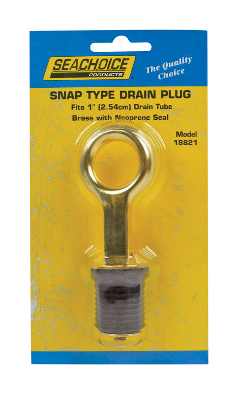 SEACHOICE - Seachoice Brass 6.5 in. L X 1 in. W Drain Plug