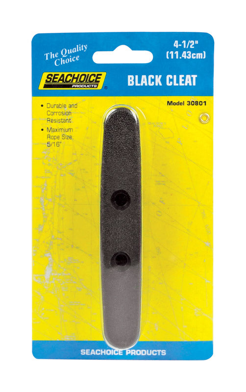 SEACHOICE - Seachoice Plastic 4-1/2 in. L X 6.8 in. W Cleat 1 pk