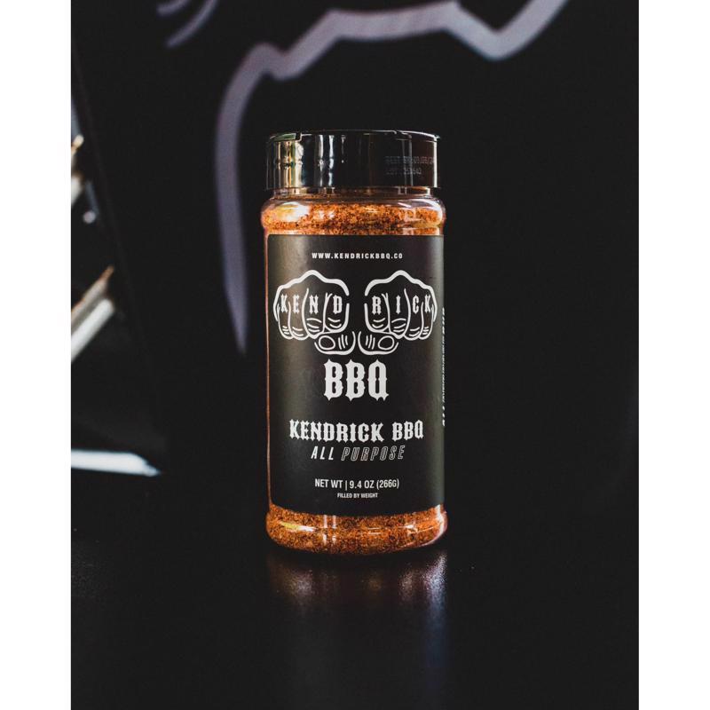 KENDRICK BBQ - Kendrick BBQ All Purpose Bar-B-Q Rub/Seasoning 9.4 oz