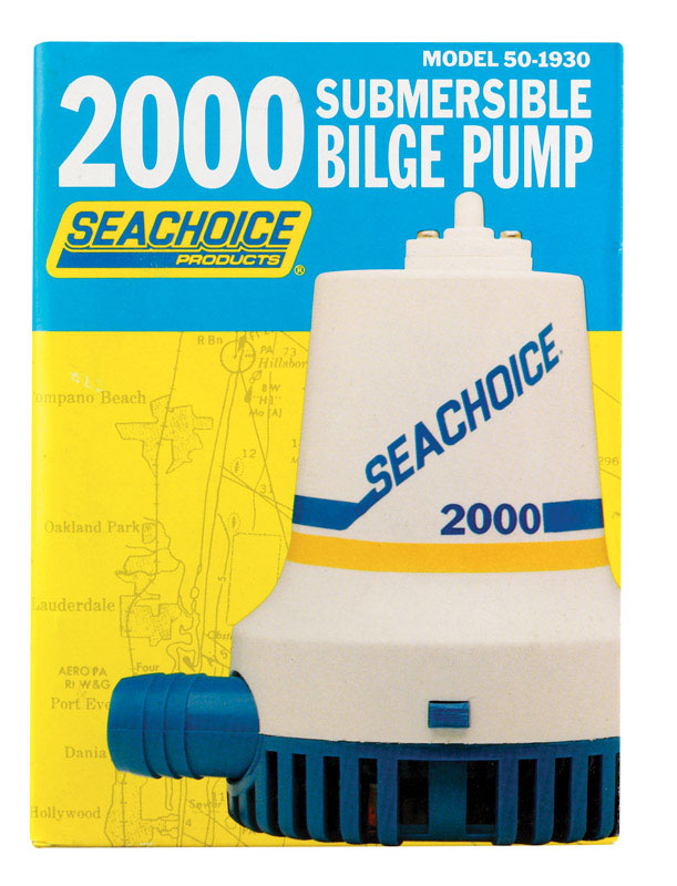 SEACHOICE - Seachoice 2000 gph Bilge Pump 12 V