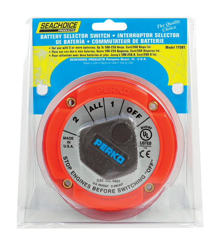 SEACHOICE - Seachoice Battery Selector Switch Plastic