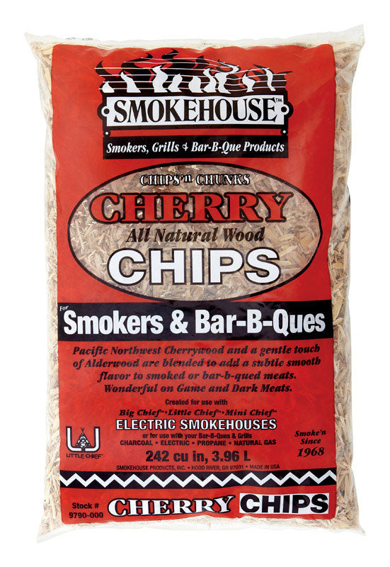 SMOKEHOUSE - Smokehouse All Natural Cherry Wood Smoking Chips 242 cu in