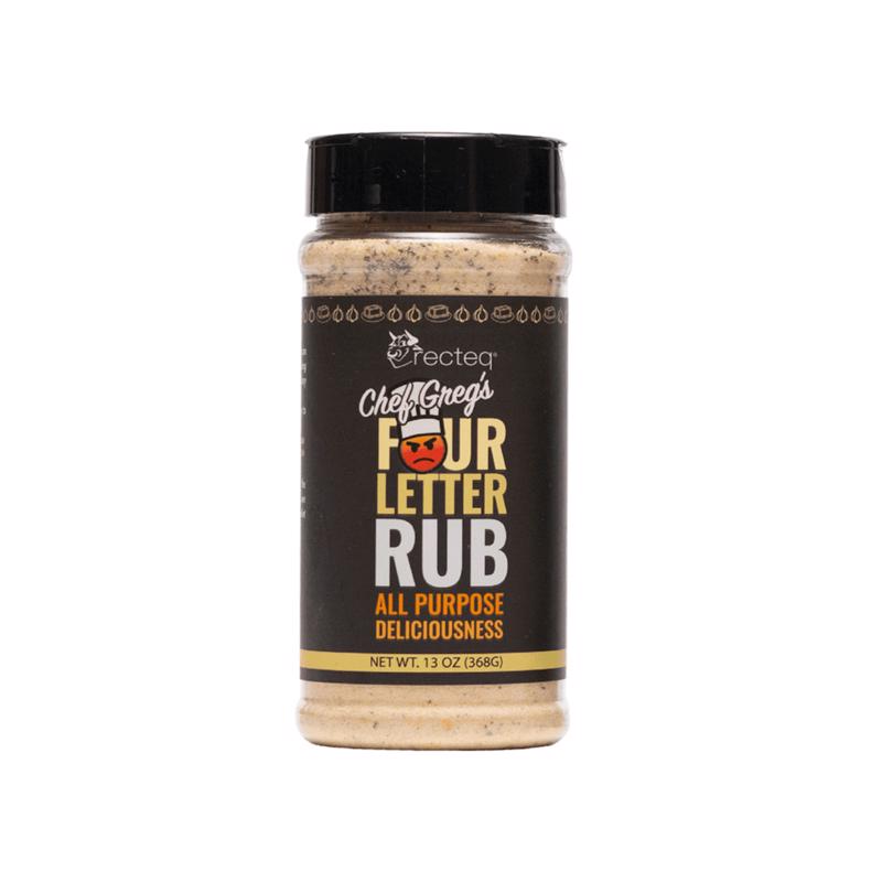 RECTEQ - Recteq Chef Greg's 4 Letter BBQ Rub 13 oz