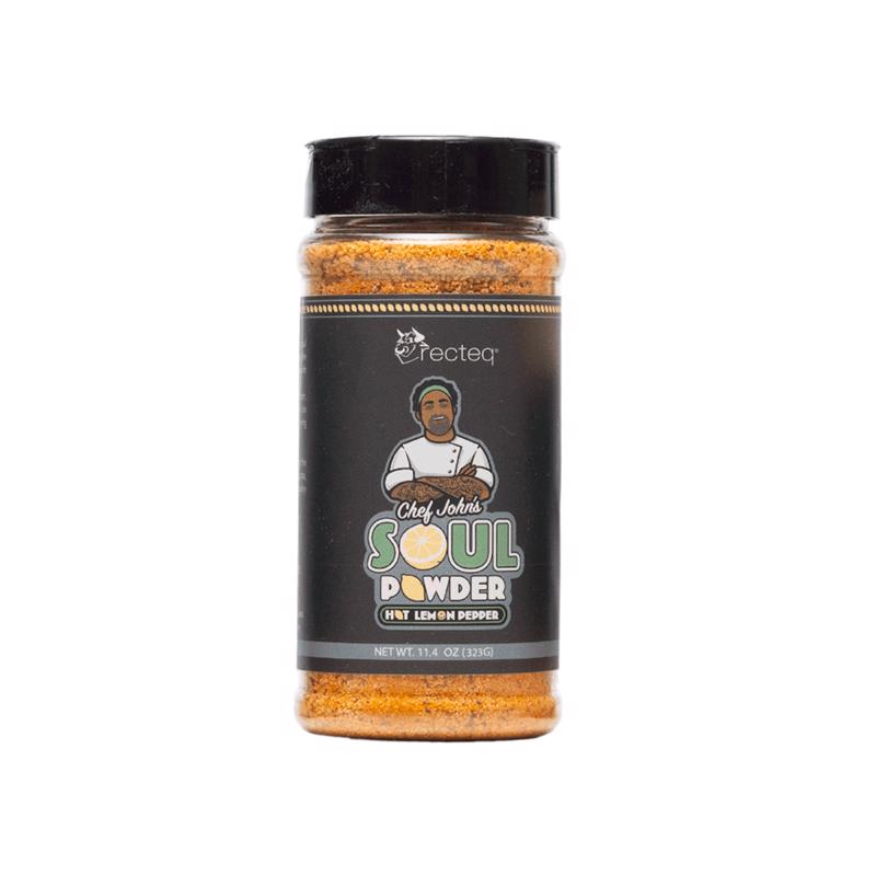 RECTEQ - Recteq Chef Johns Soul Hot Lemon Pepper BBQ Rub 11.4 oz