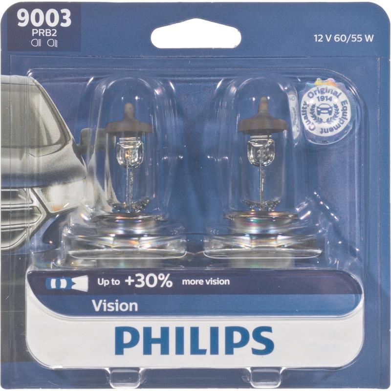 PHILIPS - Philips Vision Halogen High/Low Beam Automotive Bulb 9003PRB2