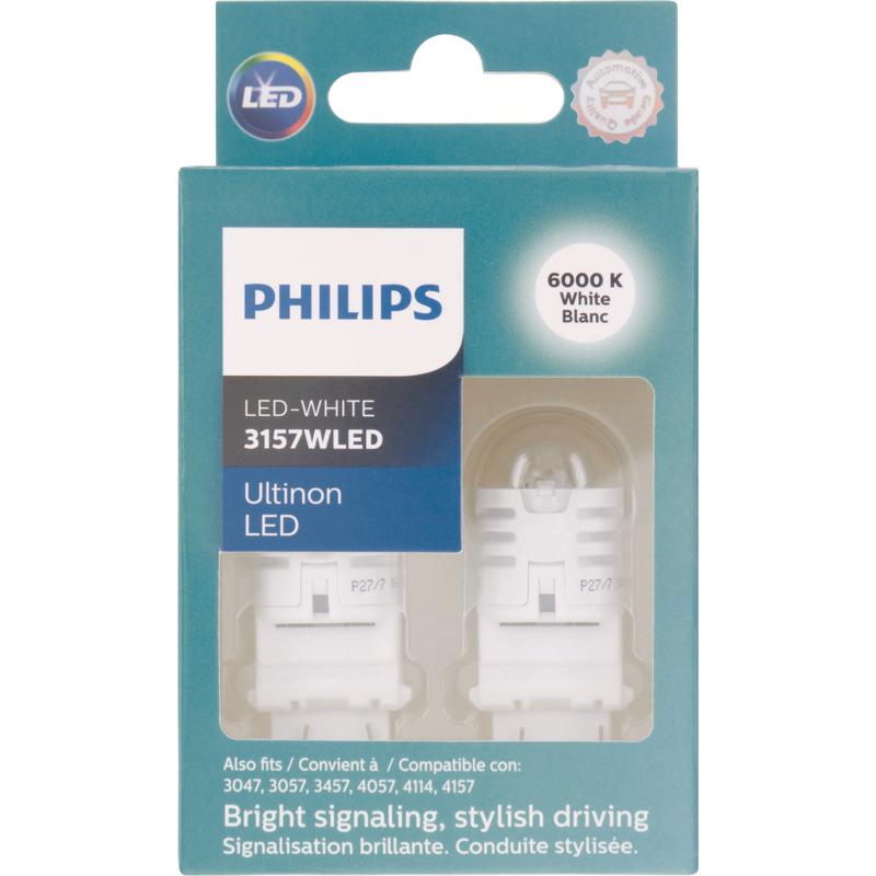 PHILIPS - Philips Ultinon LED Back-Up/Cornering/Stop/Turn Miniature Automotive Bulb 3157WLED