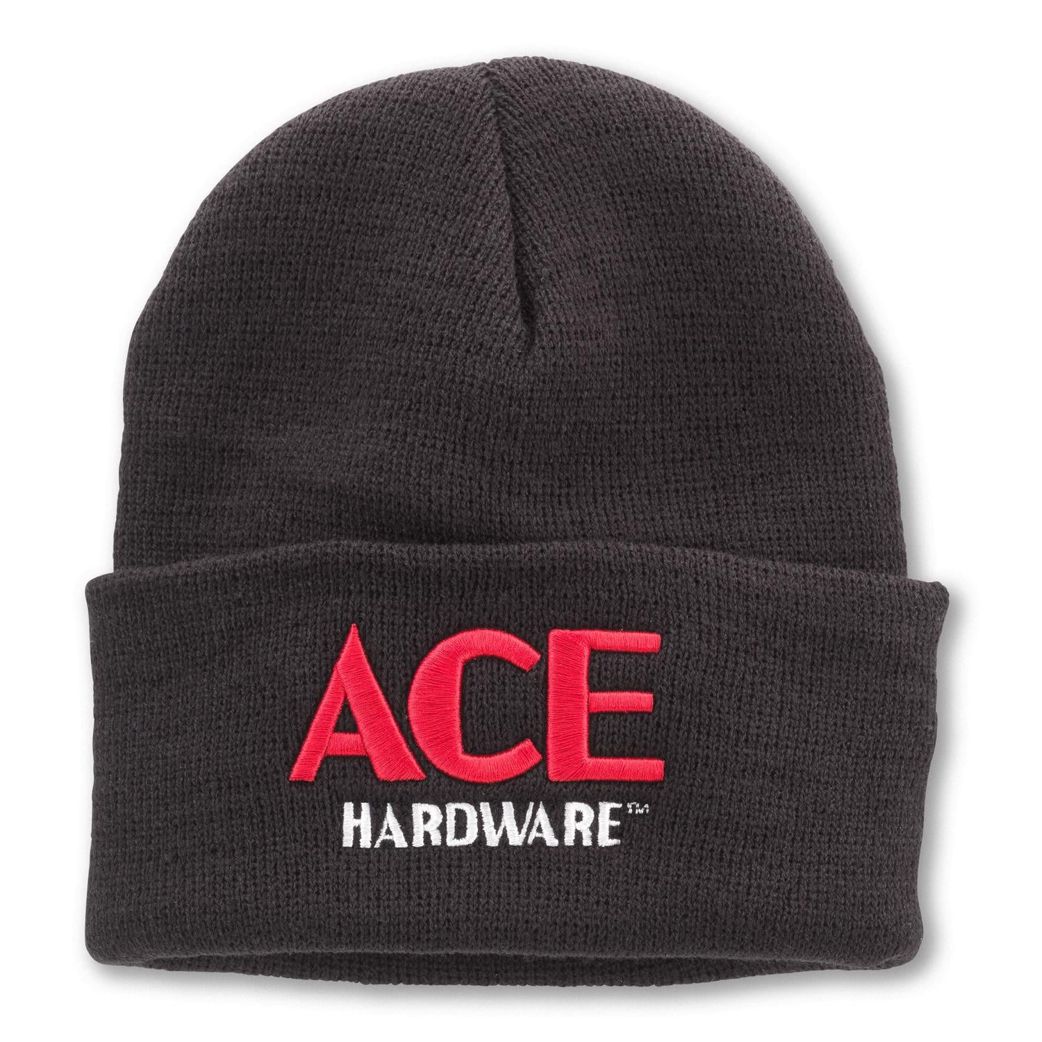 Ace Vintage Threads Headwear Knit Cap Black One Size Fits Most