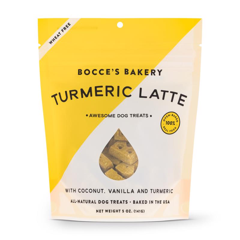 BOCCE'S - Bocce's Tumeric Latte Biscuit For Dogs 5 oz