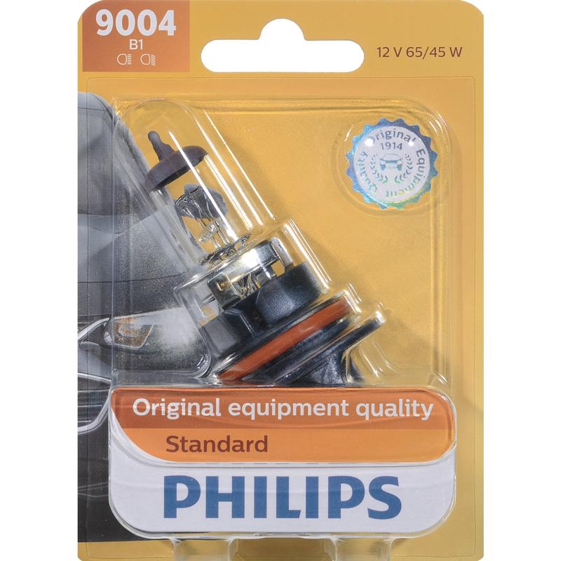 PHILIPS - Philips Standard Halogen High/Low Beam Automotive Bulb 9004B1