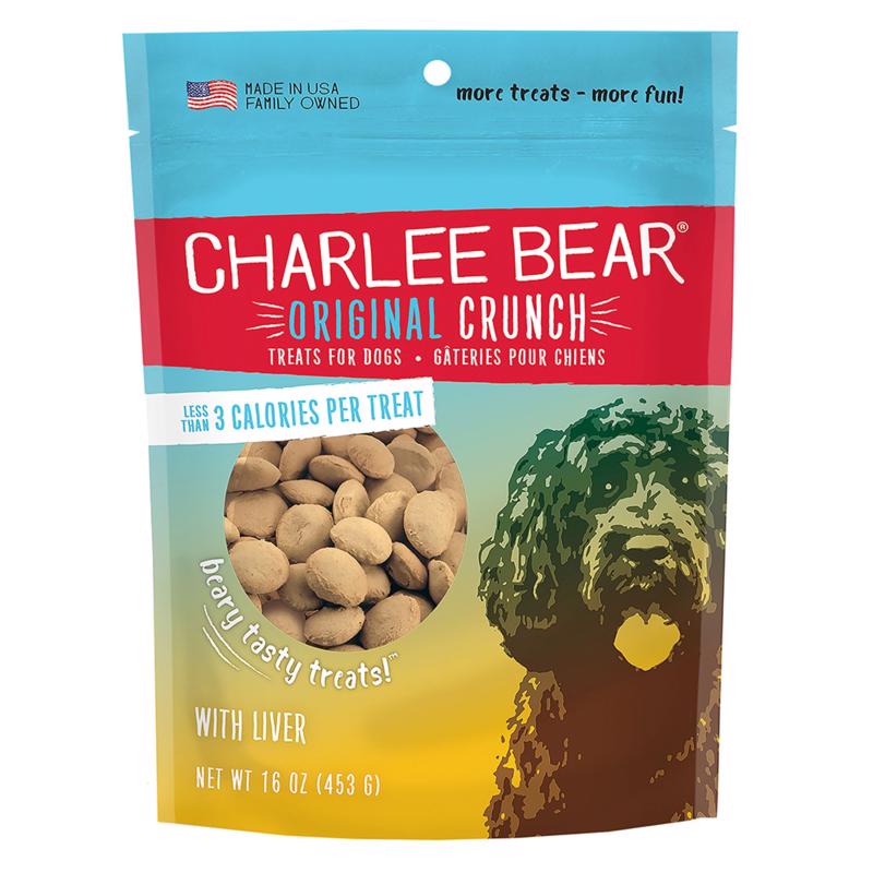 CHARLEE BEAR - Charlee Bear Original Crunch Chicken Liver Biscuit For Dogs 16 oz 1 pk