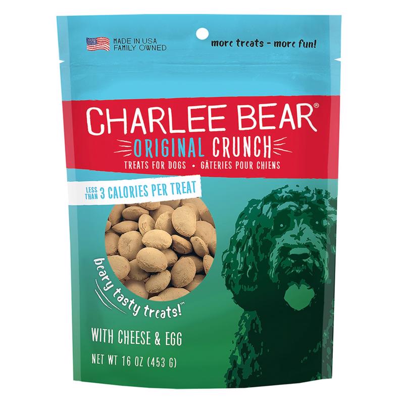 CHARLEE BEAR - Charlee Bear Original Crunch Cheese and Egg Biscuit For Dogs 16 oz 1 pk