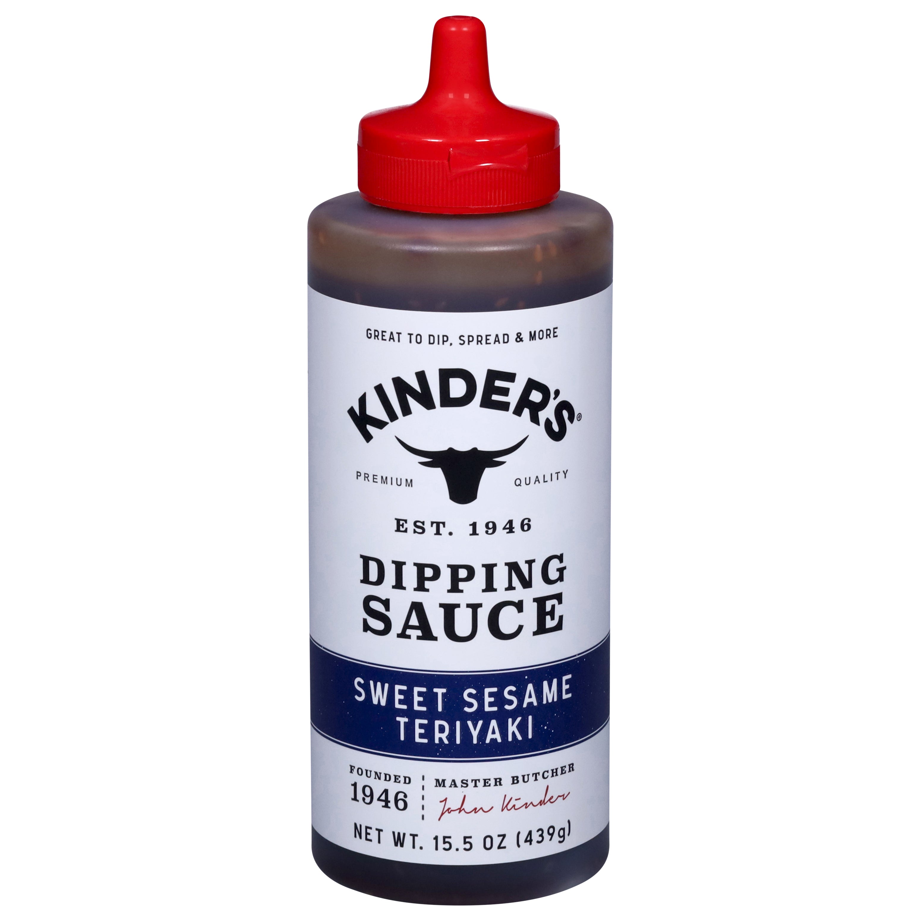 Kinder's Sweet Sesame Teriyaki Dipping Sauce 15.5 oz - Case of 6