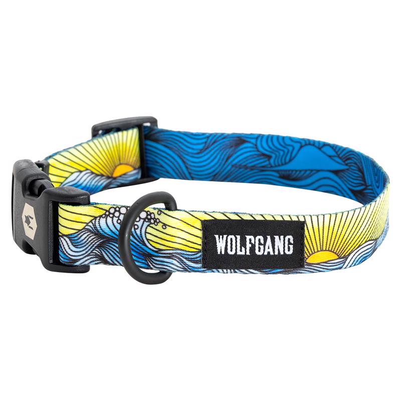 WOLFGANG - Wolfgang Multicolored DawnPatrol Polyester Dog Collar Small