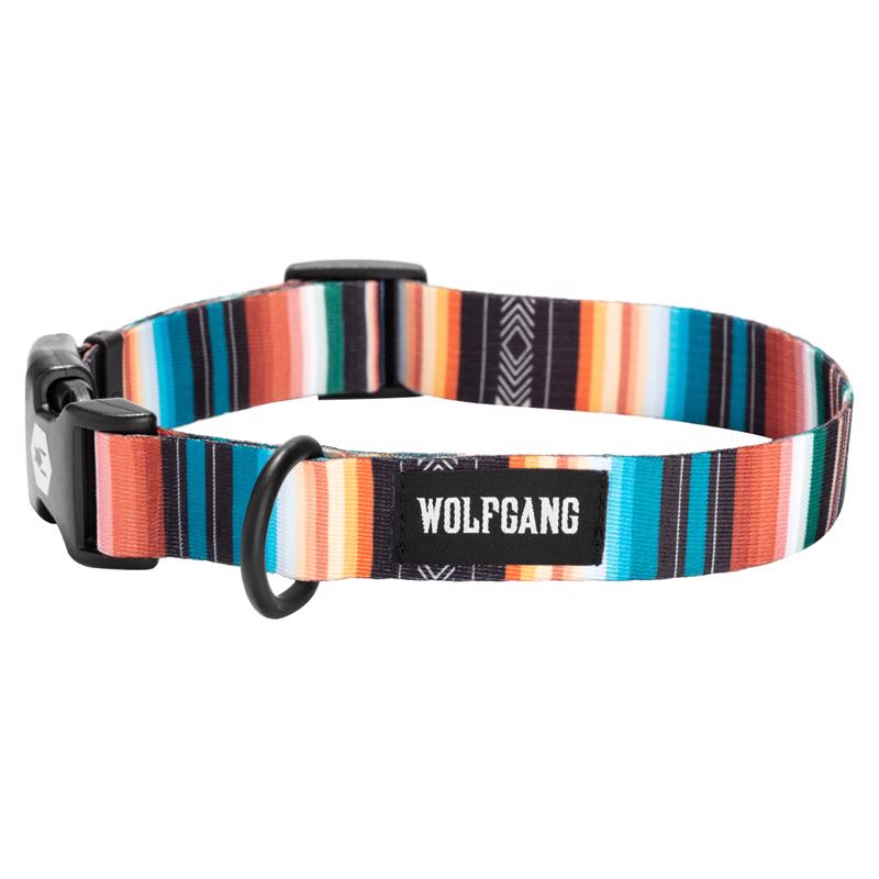 WOLFGANG - Wolfgang Multicolored LostArt Polyester Dog Collar Small