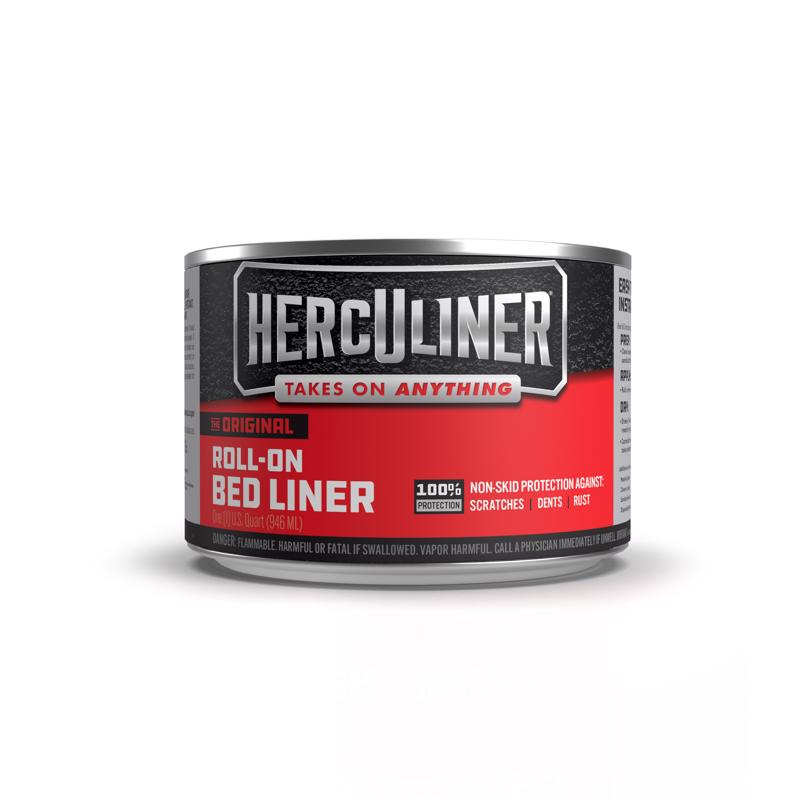 HERCULINER - Herculiner Black Truck Bed Coating 1 qt