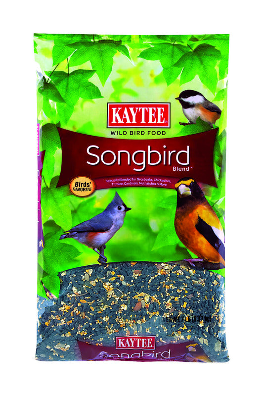 KAYTEE - Kaytee Songbird Blend Songbird Black Oil Sunflower Seed Wild Bird Food 7 lb