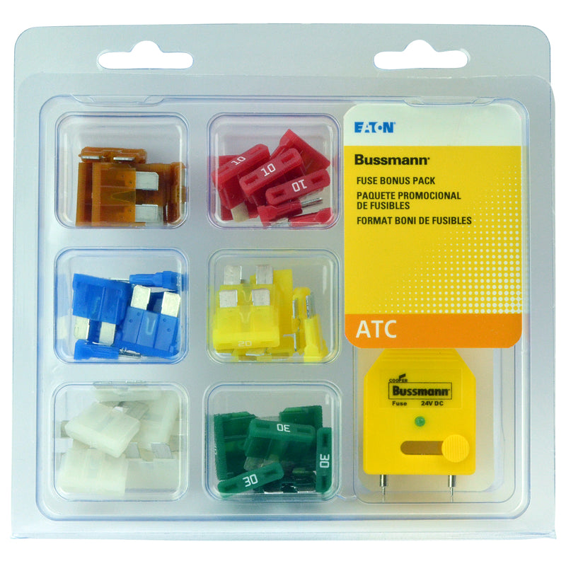 BUSS - Bussmann ATC Assorted Blade Fuse Assortment 42 pk