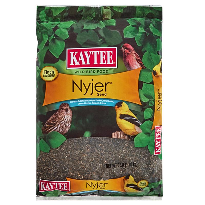 KAYTEE - Kaytee Nyjer Songbird Nyger Thistle Seed Wild Bird Food 3 lb