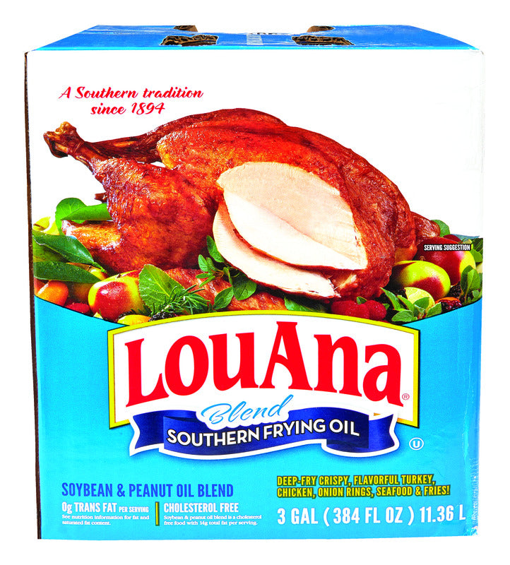 LOUANA - LouAna Peanut Frying Oil 3 gal Boxed [13152LOU]