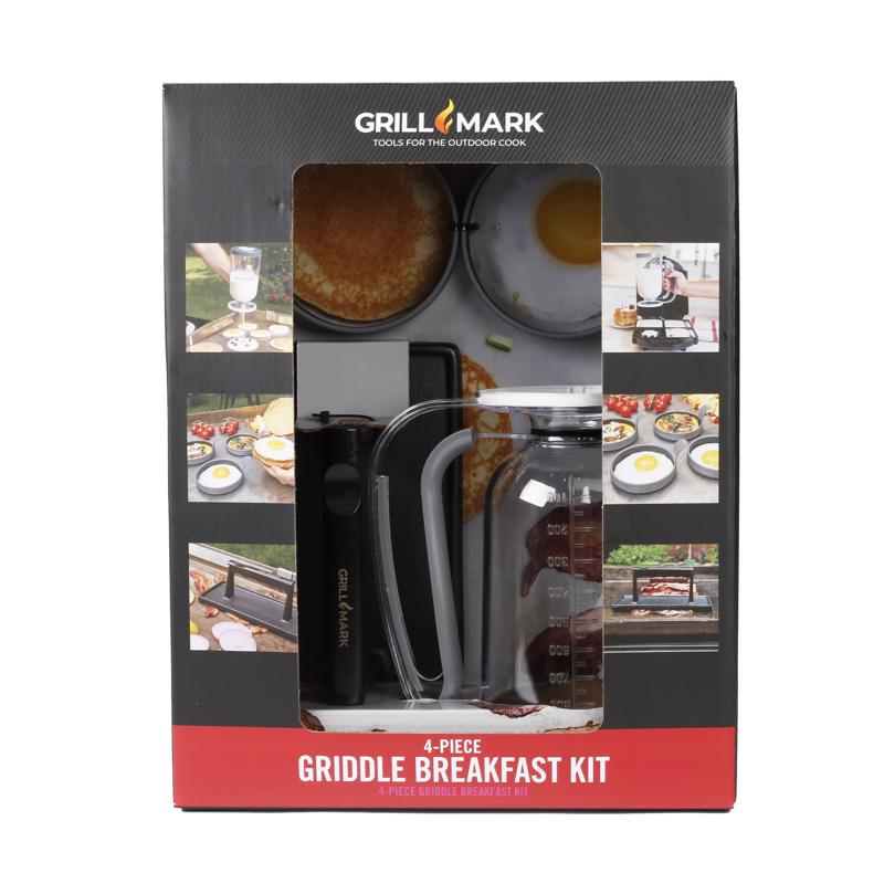 GRILL MARK - Grill Mark Cast Iron Breakfast Kit 4 pc
