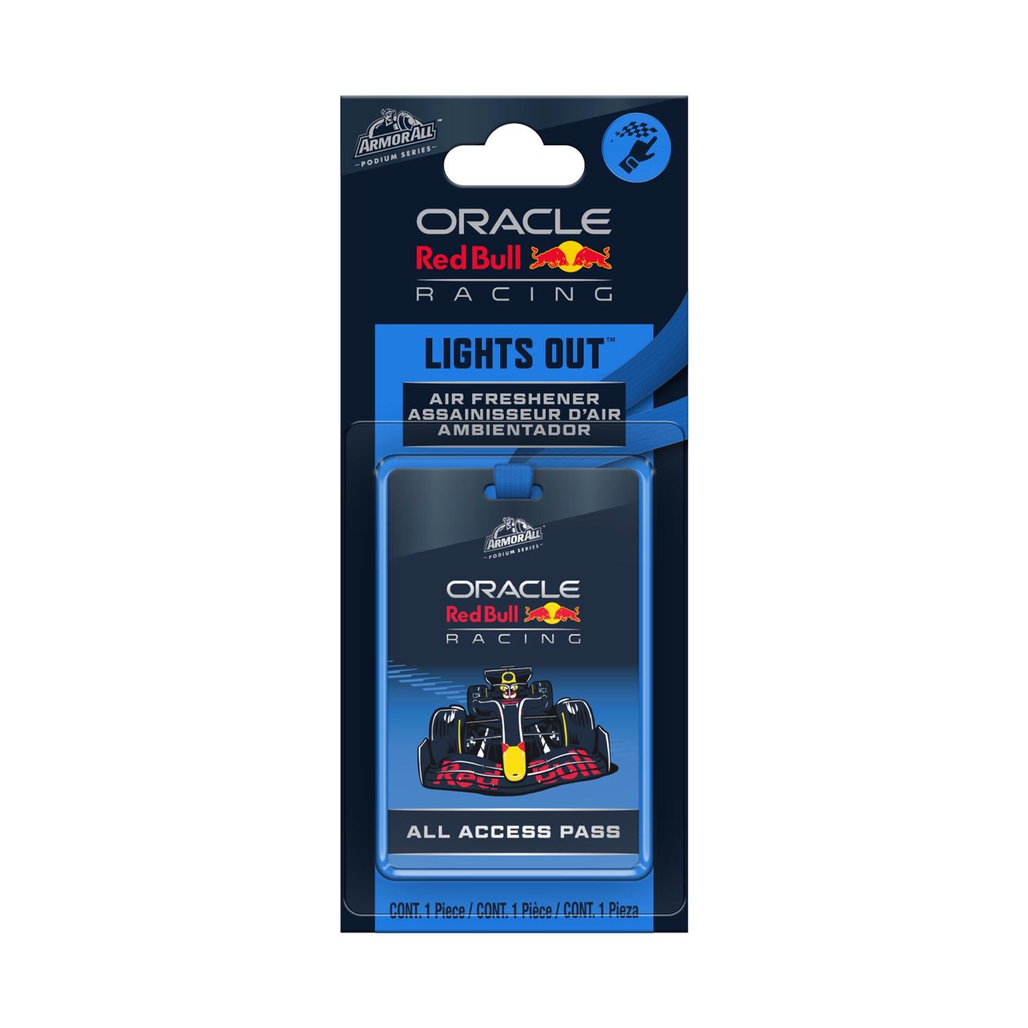 Armor All Podium Series Lights Out Scent Air Freshener Solid 1 pk - Case of 6