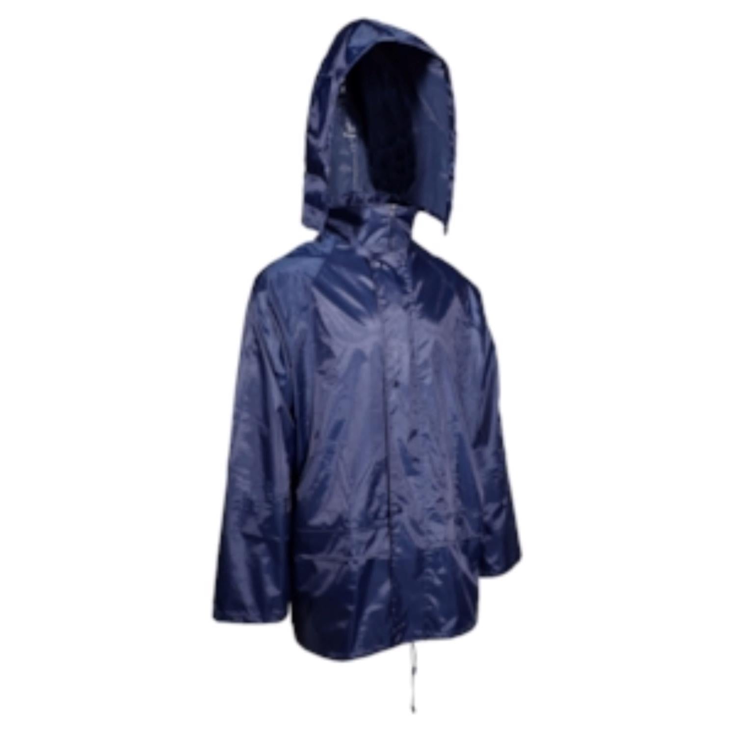 Boss Blue PVC/Polyester Rain Jacket XXL
