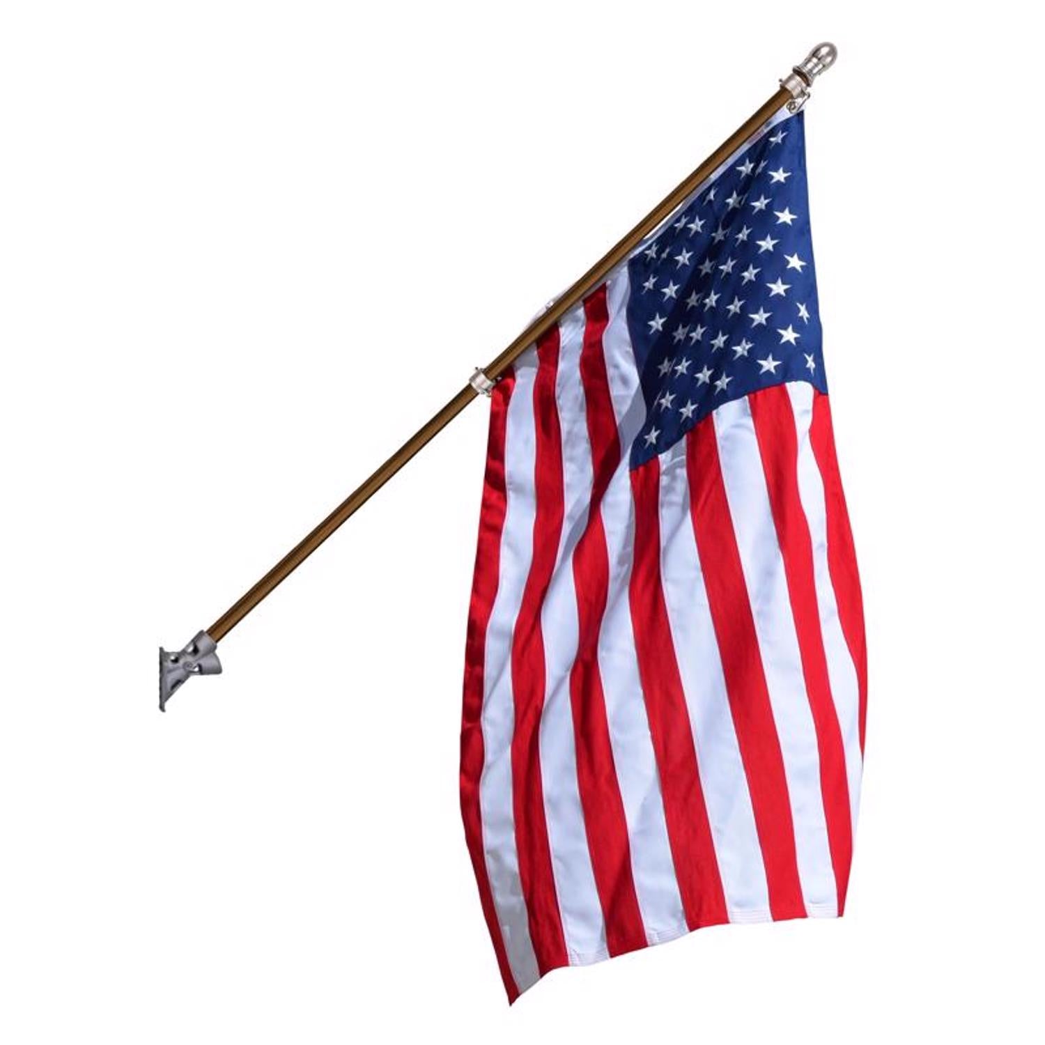 Valley Forge American Flag Kit 72 in. H