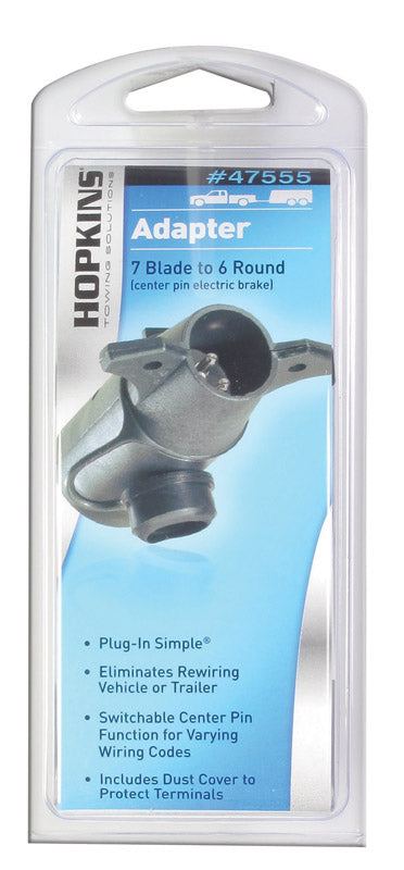 HOPKINS - Hopkins 7 Blade to 6 Round Trailer Adapter [47555]