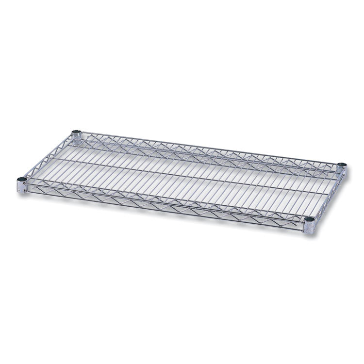 Alera - Industrial Wire Shelving Extra Wire Shelves, 36w x 18d, Silver, 2 Shelves/Carton