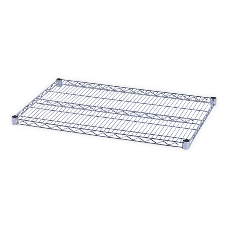 Alera - Industrial Wire Shelving Extra Wire Shelves, 36w x 24d, Silver, 2 Shelves/Carton