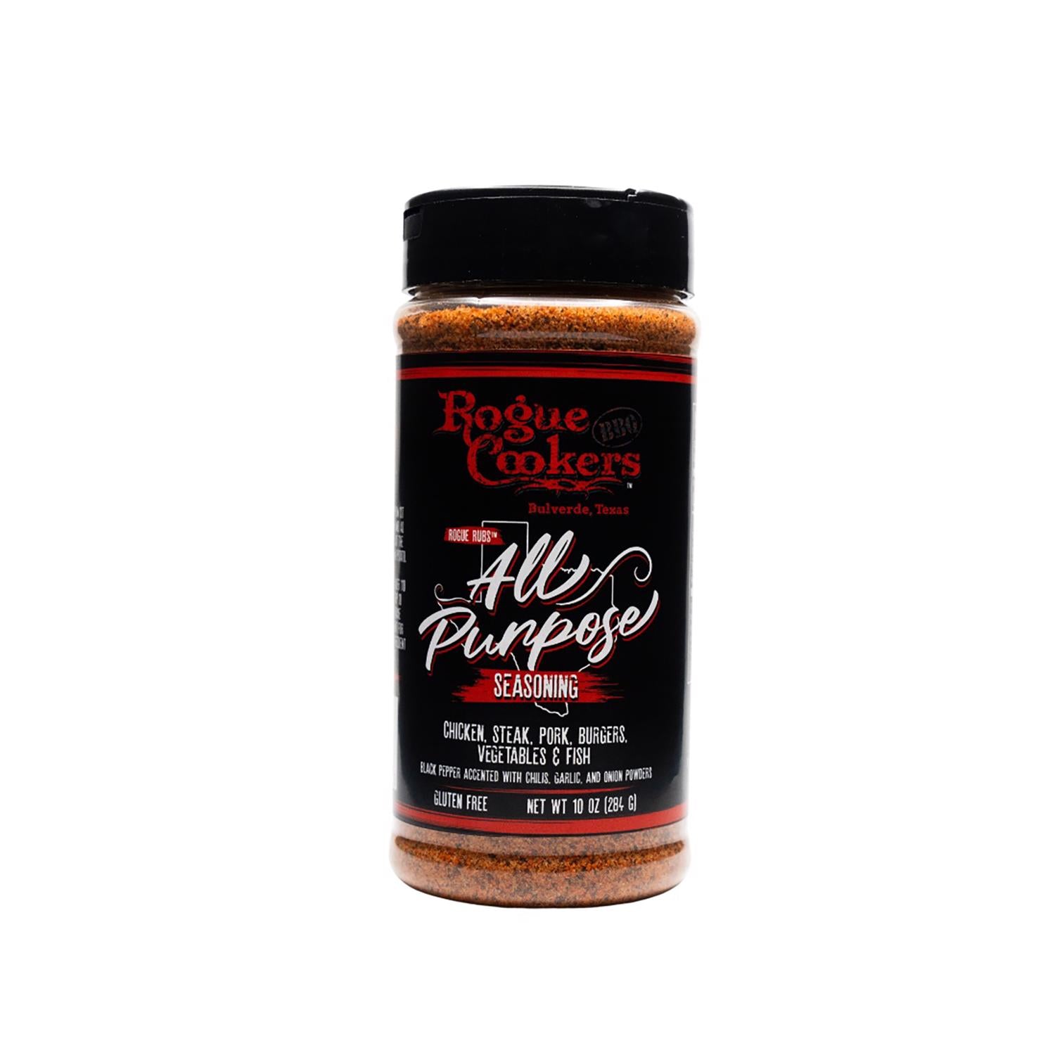 Rogue Cookers All Purpose BBQ Seasoning 11 oz