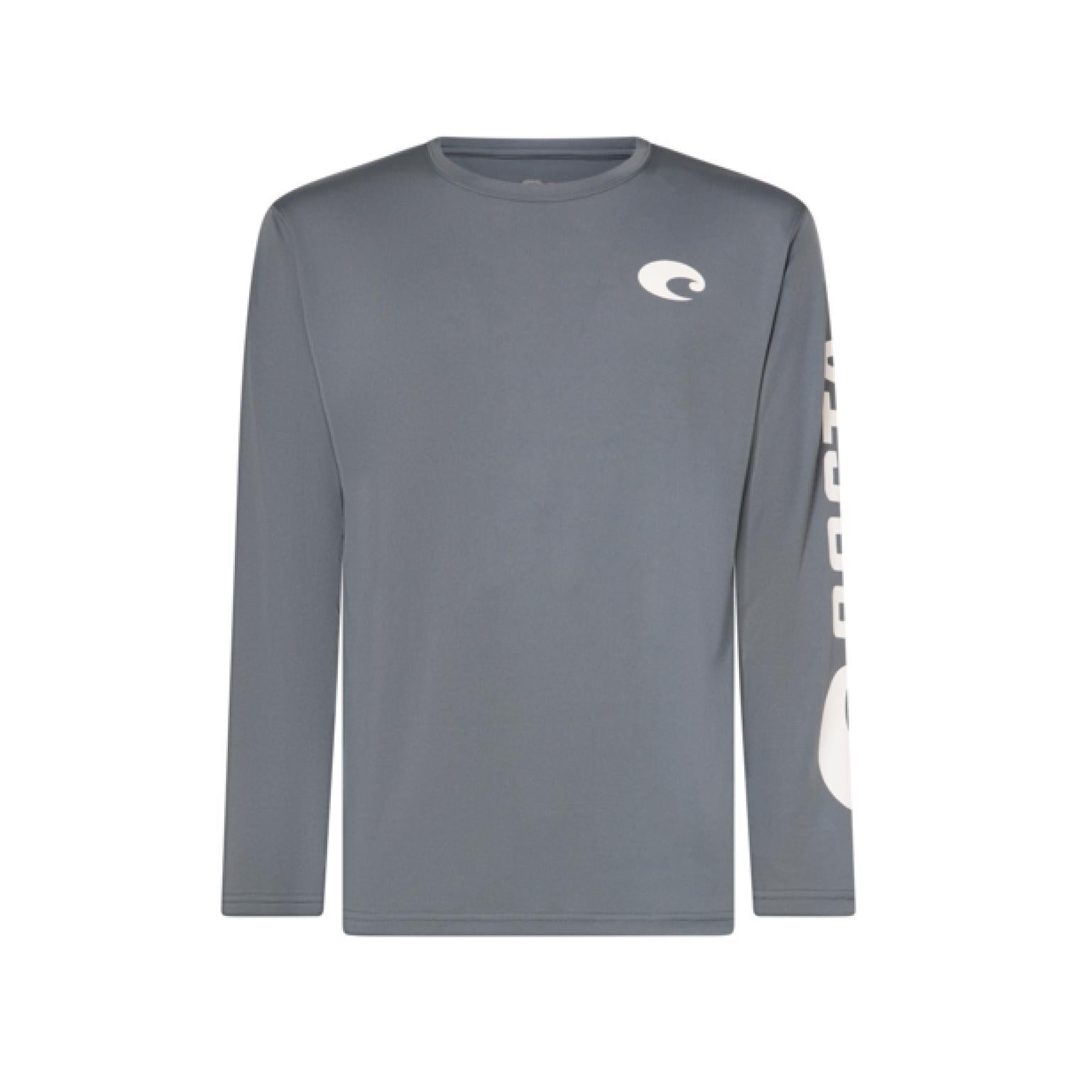 Costa XL Long Sleeve Men's Crew Neck Shark Technical Crew Tee Shirt