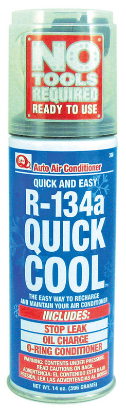 QUEST - Quest R134a Air Conditioner Refrigerant 14 oz