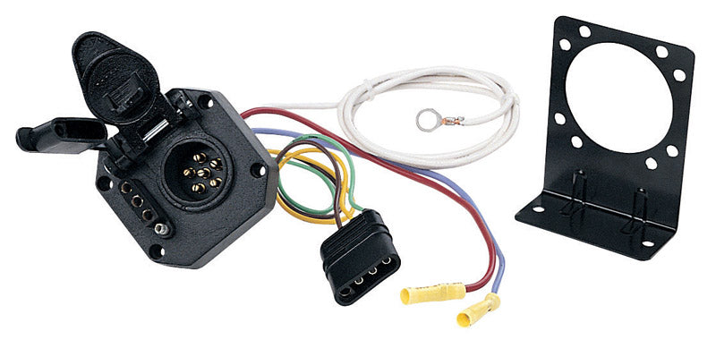 HOPKINS - Hopkins 6 Round to 4 Flat Multi-Tow Adapter