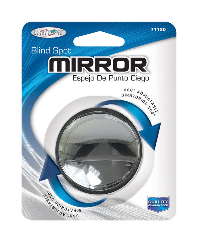 CUSTOM ACCESSORIES - Custom Accessories Black Blind Spot Mirror 1 pk