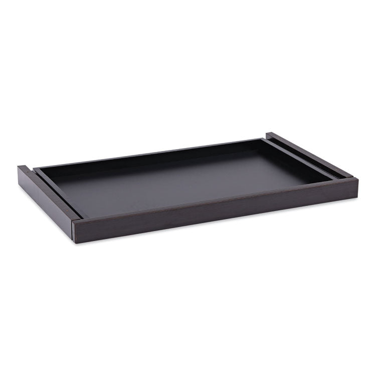 Alera - Alera Valencia Series Center Drawer, Laminate, 24.5w x 15d x 2h, Espresso