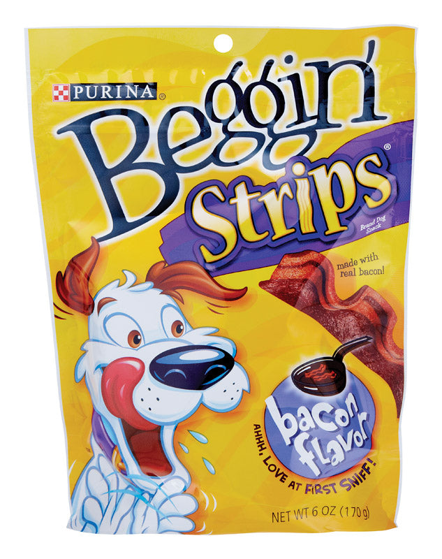 PURINA - Purina Beggin Strips Bacon Treats For Dog 6 oz 1 pk - Case of 6