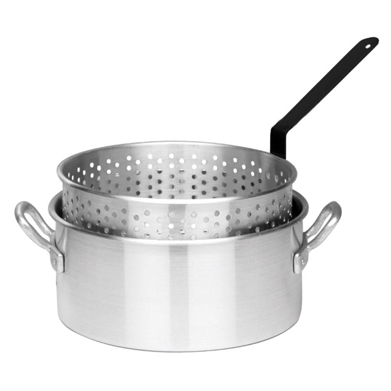 BAYOU CLASSIC - Bayou Classic Aluminum Deep Fryer Pot 10 qt 5.38 in. L X 12 in. W 1 pk